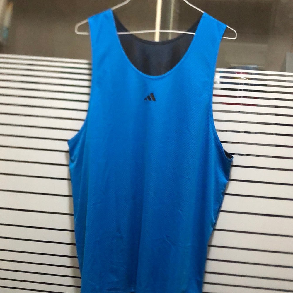 New Adidas Dual-Tone Athletic Tank
